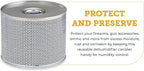 SnapSafe Reusable Canister Dehumidifier, 75902 - Portable, Easy to Use Moisture Absorbers for Gun Safes & Cabinets - Prevent