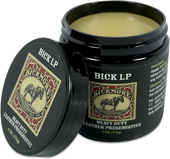 Bickmore Leather Conditioner, Scratch Repair Bick LP 4oz - Heavy Duty LP Leather Preservative | Leather Protector, Softener a