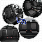 Skechers Memory Foam Car Seat Covers,Thick Cool Touch Fabric Seat Covers,Seat Cover Full Sets Airbag Compatible,Automotive Co
