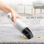STARUMENT Portable Hand Vacuum Cleaner Handheld Cordless Cleaner for Dust Pet Hair Dirt, Home, Car Interior, Lightweight, Eas