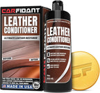 Leather Couch Conditioner & Restorer - Full Leather Restore & Conditioning Kit with Applicator Pad for Car Seats, Couch, Furn