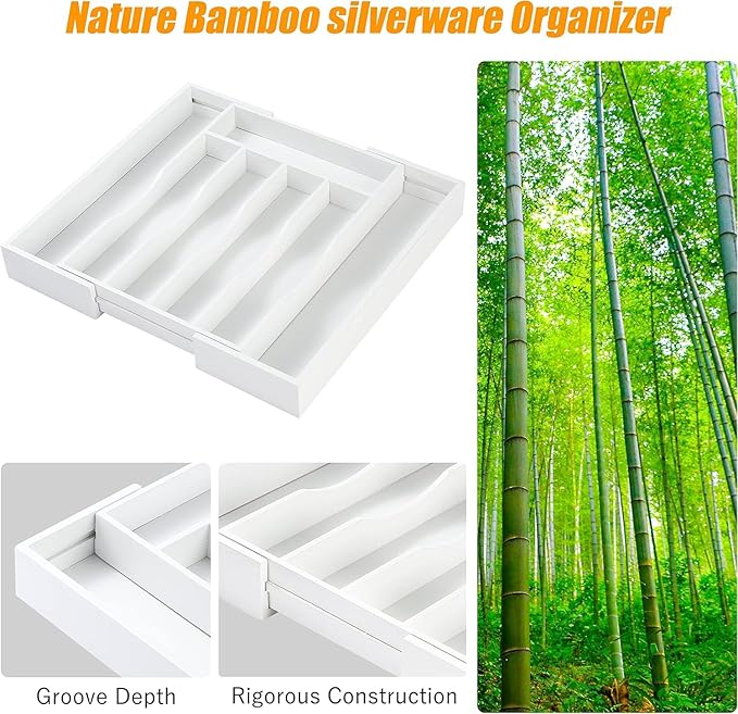 Kitchen Silverware Drawer Organizer and Storage Utensilios De Cocina Modernos Soporte Para Cucharas Trastes De Cocina Organiz