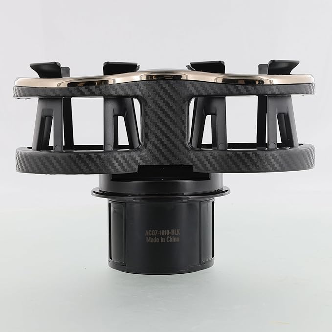 Armor All Cupholder 2 in 1 Expander, Turn 1 Cupholder to 2, Dual Drink Holder Expander with Adjustable Expandable Base to Fit