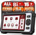 ANCEL FX6100 OBD2 Bidirectional Scan Tool, All Systems Car Diagnostic Scanner with Active Test for All Vehicles, 15+ Resets,