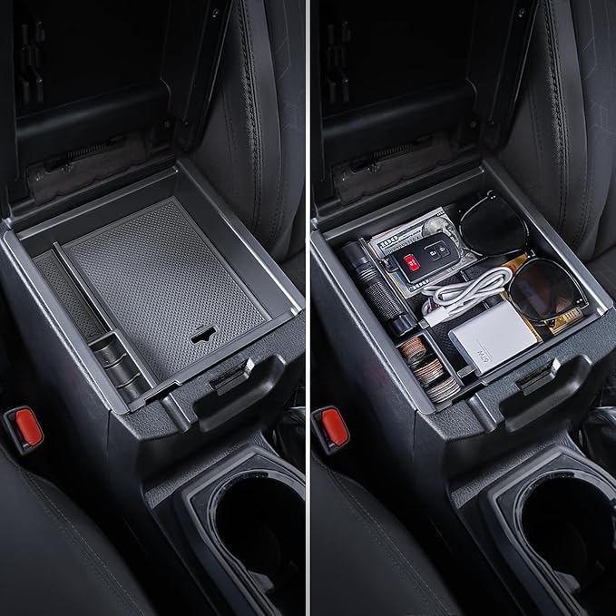 Center Console Organizer (3-piece set) for Tacoma 2016-2023 - for Tacoma Accessories