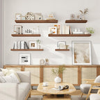 Fun Memories Floating Shelves 32 Inch Long, 9.3Inch Deep Floating Shelves for Wall, Extra Deeper & Thicker Wall Mounted Stora