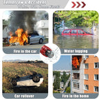 4 Pack Car Window Breaker and Seatbelt Cutter,Auto Rescue Tool,Safe Hammer Car Window Breaker for Land and Underwater,Window 