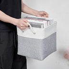 13 x 13 Inch Storage Cubes,6 Pack Cube Storage Bins for Shelves，Fabric Collapsible Storage Bins with Handles, Foldable Storag