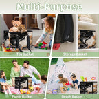 Reusable Grocery Bag Foldable Shopping Tote Bag with Handles Reusable Shopping Bags Large Kitchen Grocery Bags