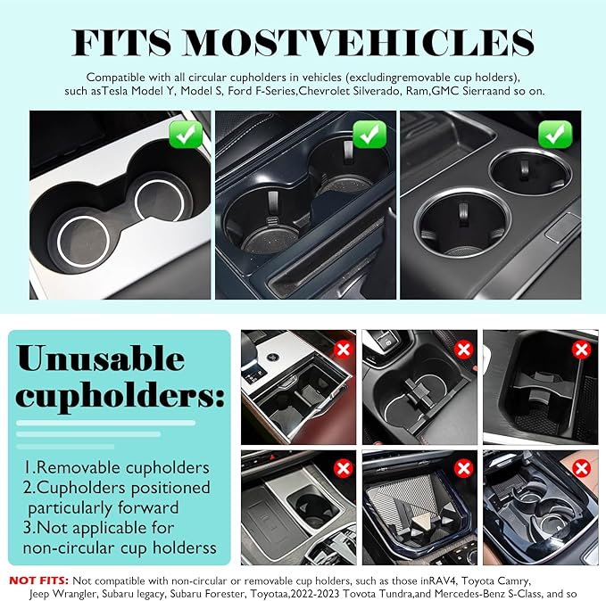 360 Rotating Folding Cup Holder Table, Steering Wheel Tray, Car & Laptop Desk - Car Accessories for Women & Men, Fit Tesla