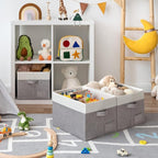 GRANNY SAYS Storage Baskets for Shelves, Fabric Storage Bins for Clothes, Closet Organization Bins, Collapsible Storage Bins 