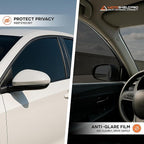 MotoShield Pro 75% VLT Nano Ceramic Window Tint for Car 20” in x 25’ ft 2PLY Roll High Heat Rejection & Glare Reduction Auto Tint Privacy Film, Rejects up to 99% IRR, 99% UV Blocking, Easy DIY Shrink