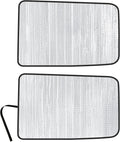YelloPro Auto Side Window Rear Seat 2nd Row Sunshade (2PCS) Custom Fit for 2023 2024 2025 2026 Ford F-250 F250 F-350 F350 F-450 F450, Super Duty, 4DR Crew Cab