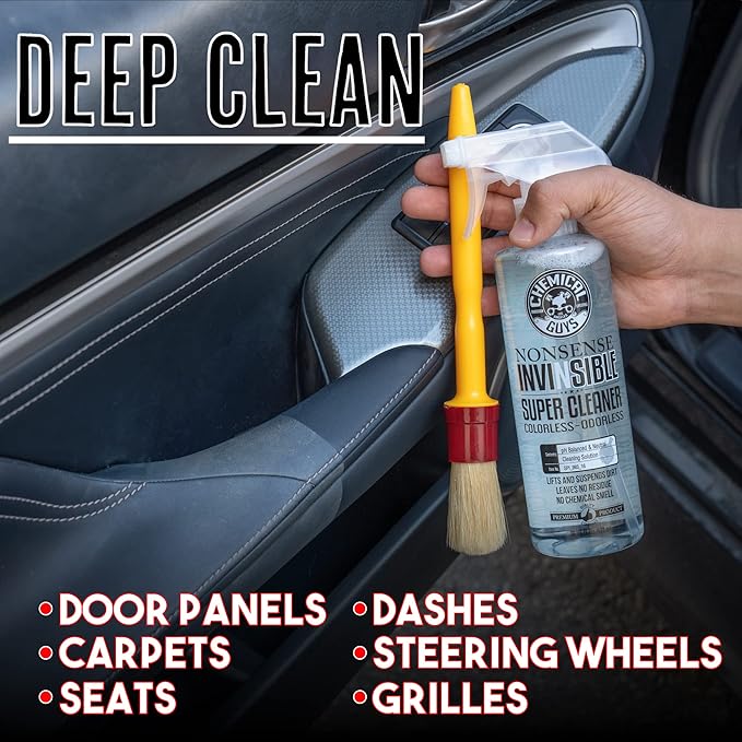 Chemical Guys Nonsense Colorless & Odorless All Surface Cleaner - Interior Cleaner, Safe for Vinyl, Rubber, Plastic, Carpet, 