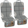Car Seat Protector, Waterproof 600D Fabric Seat Cushion for Child Car Seat with Thickest Pad, Storage Pockets, Back Car Seat 
