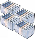 TIGARI Wardrobe Clothes Organizer, Drawer Organizer for Clothing, Closet Organizers and Storage, Drawer Dividers for Clothes,