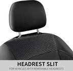 Seat Covers, Car Seat Covers Front Seats, Leather 3D Foam Back Support Car Seat Cover, Air Mesh Automotive Seat Covers, Airba
