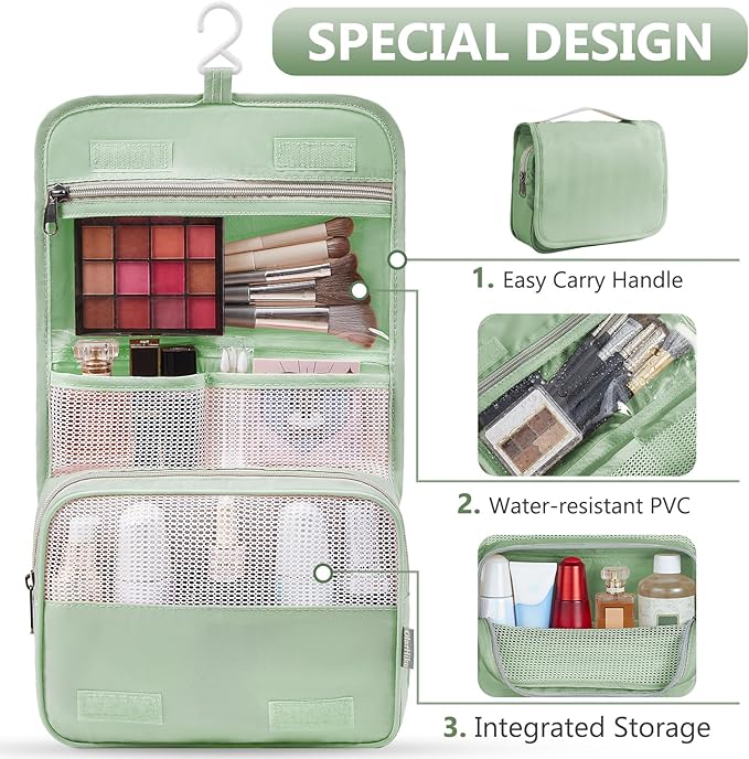 8 Set Packing Cubes for Travel, Gifts for Women Mom,Anti-Tearing Suitcase Organizer for Luggage with Shoe & Hanging Toiletry 