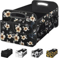 Femuar Car Trunk Organizer, Car Storage Organizer with Large Capacity Waterproof Collapsible Trunk Organizer for Car Suv/Jeep/Sedan