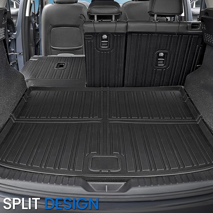 Floor Mats Set for 2017-2025 Mazda CX-5, All Weather TPE Backrest Mat Trunk Mat Cargo Liner Door Sill Guards Accessories for CX5 (Full Mats Set)