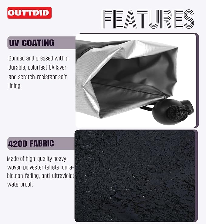 Side Mirror Covers and Windshield Wiper Covers for Trucks Cars SUVs Vans, 1 Pack Auto Rearview Protection Cover & Windshield Wiper Covers Protect from Ice Snow Frost Dew Rain Bird Poop Side Covers
