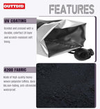 Side Mirror Covers and Windshield Wiper Covers for Trucks Cars SUVs Vans, 1 Pack Auto Rearview Protection Cover & Windshield Wiper Covers Protect from Ice Snow Frost Dew Rain Bird Poop Side Covers
