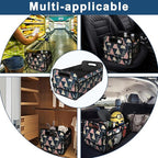 Deosk Trunk Organzier and Storage with 6 Big Pocket,Car Accessories for Women/Men 50L Waterproof Polyester for