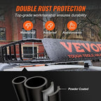 VEVOR Roof Rack Cargo Basket, 64" x 39" x 6" Rooftop Cargo Carrier with Extension, Heavy-Duty Steel 200 LBS Capacity Universal Roof Rack Basket, Luggage Holder for SUV, Truck