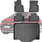 TPE Floor Mats for 2014-2023 Chevy Trax&13-23 Buick Encore (Not fit GX), All Weather Car Floor Liners Fit Chevy Trax Accessories Black