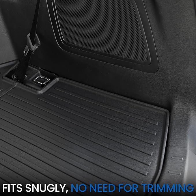 Cargo Mat for 2015-2019 Ford Explorer, All Weather TPE Trunk Mat Cargo Liner Accessories (15-19 | Cargo Mat)