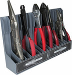PLR16 Gray PliersRack for your Peg Board and Toolbox Drawer. Plier storage for Regular & smaller pliers. Keeps spring loaded 