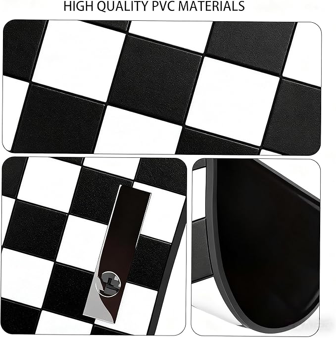 Car Interior Accessories Set – 2PCS Silicone Cup Holder Coasters & 1PCS Anti-Slip Dashboard Pad, Universal Non-Slip Rubber Ma