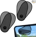 2 PCS Car Window Shades for Baby, Adjustable Side Window Sun Shade, 15.75" × 8.27" Mesh Sun Shade Blocker, Fit for Driver/Passenger/Rear/Back/Windows (Black)