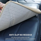 Car Seat Protector Leather Waterproof Child Safety Seat Protector Cover with Thick Pad and 2 Large Pockets Durable Kick Mat f