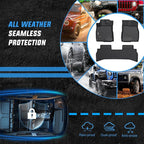 Nilight TPE Floor Mats for Chevy Trailblazer (FWD Only) 2021 2022 2023 2024 2025 2026,All Weather Custom Fit Heavy Duty Floor Liners