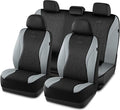 Skechers Car Seat Covers,Leather Seat Covers with GOGA Mat Technology,Waterproof Car Seat Covers Full Sets,Airbag Compatible,