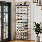 YATINEY 12 Tier Shoe Rack, Large Capacity Shoe Storage Organizer Holds 48 Pairs, Sturdy and Stable, for Entryway, Hallway, Cl