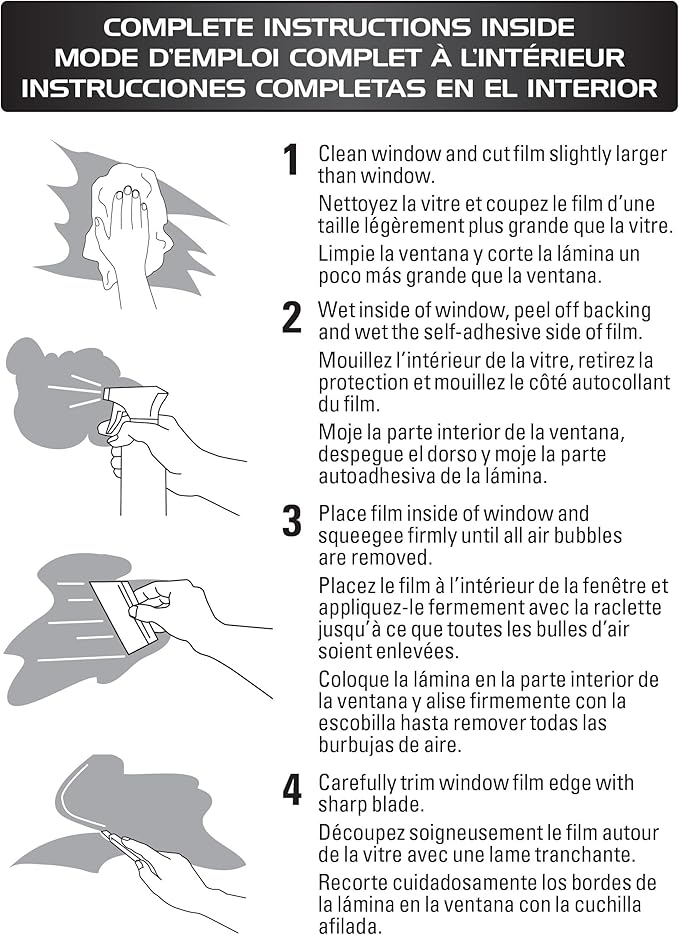 Black Magic Select 20% VLT Tinted Window Film, Scratch-Resistant Tint for Car Windows — Black