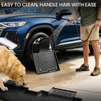 Floor Mats Set for Hyundai Tucson 2022-2025 2026 Hybrid Version (Not fit Gas and PHEV), All Weather TPE Cargo Liner Backrest Mat Trunk Mat Door Sill Guards Accessories (Hybrid Model)