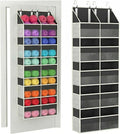 Unjumbly 5 Tiers Over The Door Hanging Yarn Storage Organizer, Hanging Door Organizer for Knitting and Crochet Supplies, Back