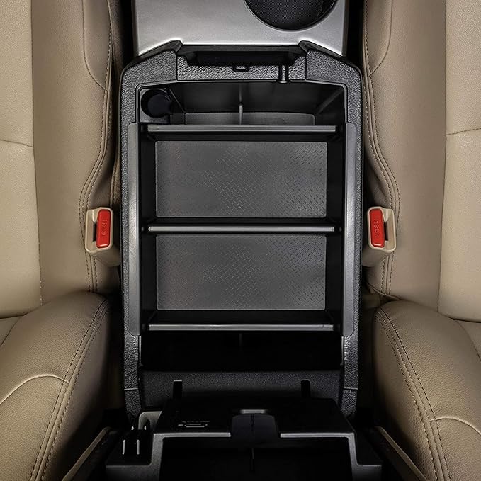 Vehicle OCD - Center Console Organizer Tray for Toyota 4Runner (2010-2024) and Kia Telluride (2020-2026) - Made in USA - SLX124