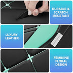 Road Comforts Seat Covers, Premium Leather Car Seat Covers Front Seat for Women Girls,Airbag Compatible, Automotive Seat Cove