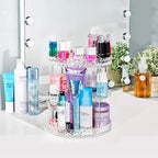 Sorbus 360 Rotating Makeup Organizer - Spinning cosmetics organizer, Adjustable Shelves for Make Up, Perfume & Toiletries - A