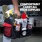 Chemical Guys Quick Load Collapsible Detailing Car Caddy Organizer & Storage - Portable Wash and Garage Organizer for