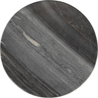 Creative Co-Op Round Marble Lazy Susan, Grey