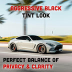 United Max Nano Carbon Car Window Tint Film – 2PLY 5% VLT Series Automotive Tint with UV Protection & Infrared Rejection, Heat & Glare Blocking, Color Stable Adhesive Film Roll, 36 Inch x 25 Feet