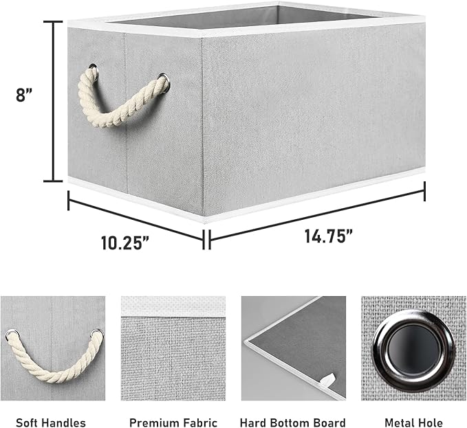 Underbed Storage Box with Storage Basket