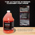 Tornador TC-Enzyme Multi-Purpose Cleaner – 1 Gallon | Enzyme Interior Cleaner for Carpet, Upholstery, Car Detailing Car Clean