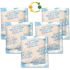 LotFancy Silica Gel Packets 20 Gram 15 Pack, Color Indicating Rechargeable Desiccant Packs, Moisture Absorber for Gun Safe, E