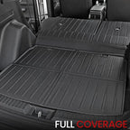 Floor Mats Cargo Mat Set for Honda CRV 2026 2025 2024 2023 Car Mat Accessories(Include Hybrid), All Weather TPE Cargo Liner Door Sill Protectors for CR-V Gas Hybrid(Full Set Mats)